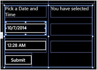 date and time picker